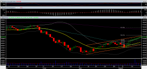 Gráfico Ibovespa Diário - 19/08/2013